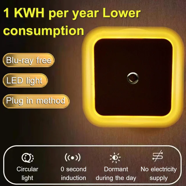 📢📢50 % de réduction !!! 🎅Lampe à économie d'énergie avec capteur de contrôle intelligent à LED