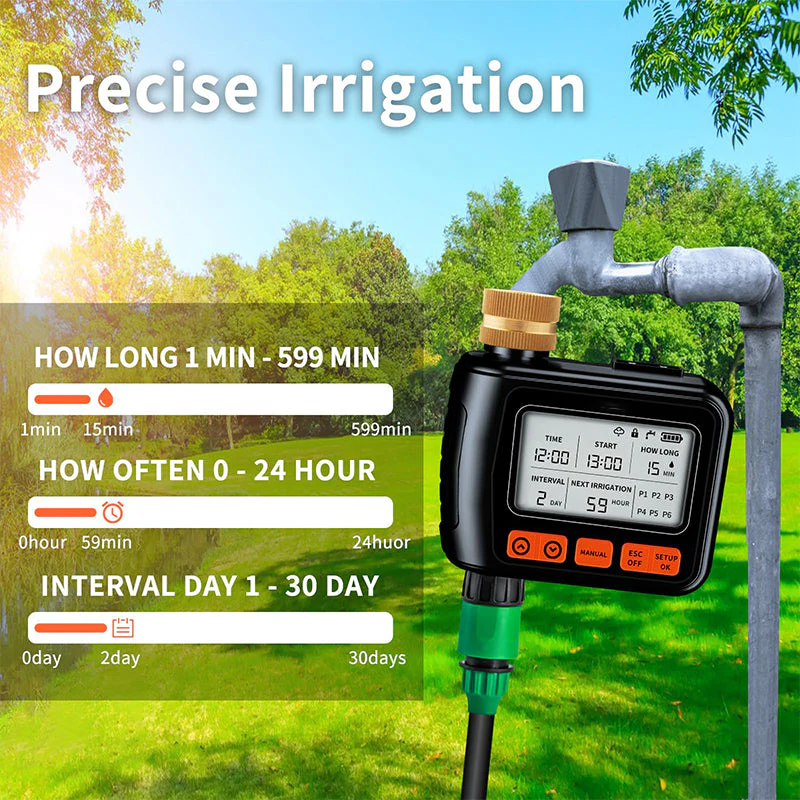 Large LCD Display Water Timer for Garden House - Image 6