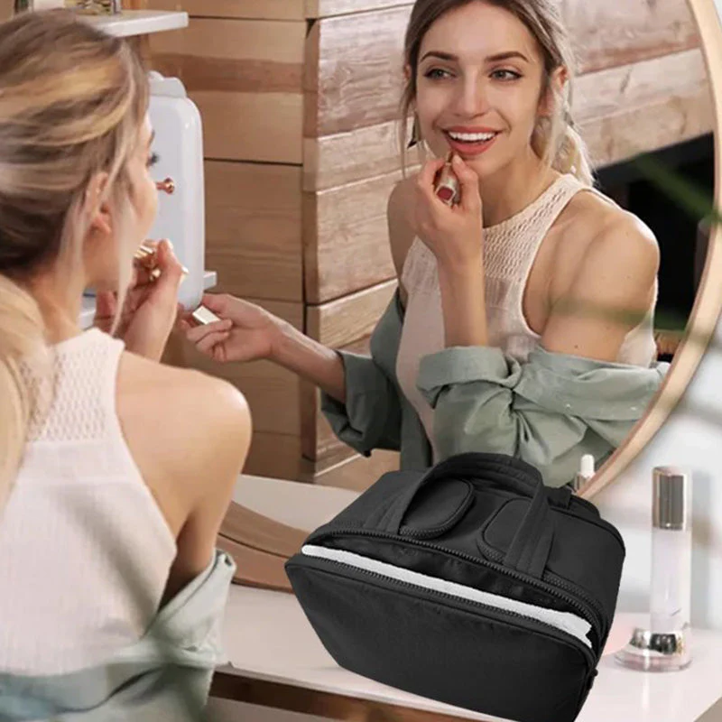 🎁🚀👜 50% de réduction ! ！！Trousse de toilette élégante — Compartiments astucieux pour maquillage & voyages 💄 - Image 3