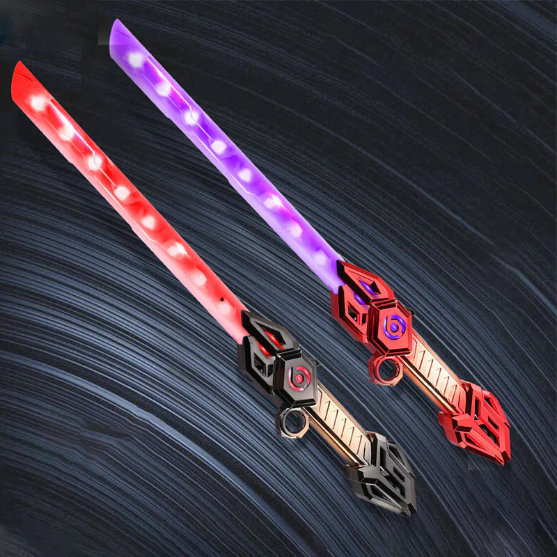 đ„2025 ventes chaudes&50% de rĂ©ductionđ„đ Deux en un rĂ©tractable double tĂȘte laser Sword jouet - Image 12