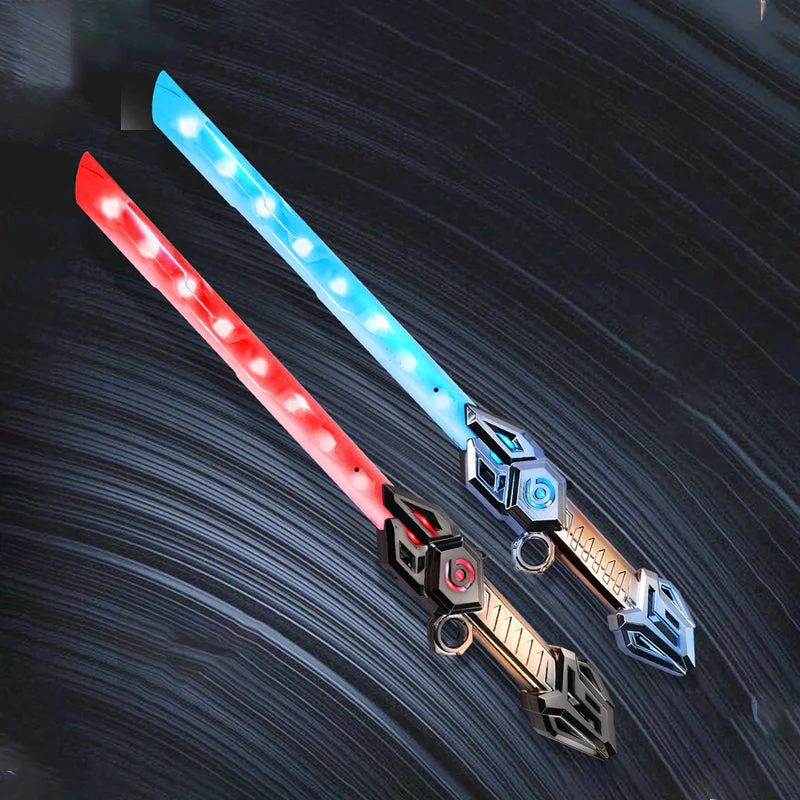 đ„2025 ventes chaudes&50% de rĂ©ductionđ„đ Deux en un rĂ©tractable double tĂȘte laser Sword jouet - Image 13