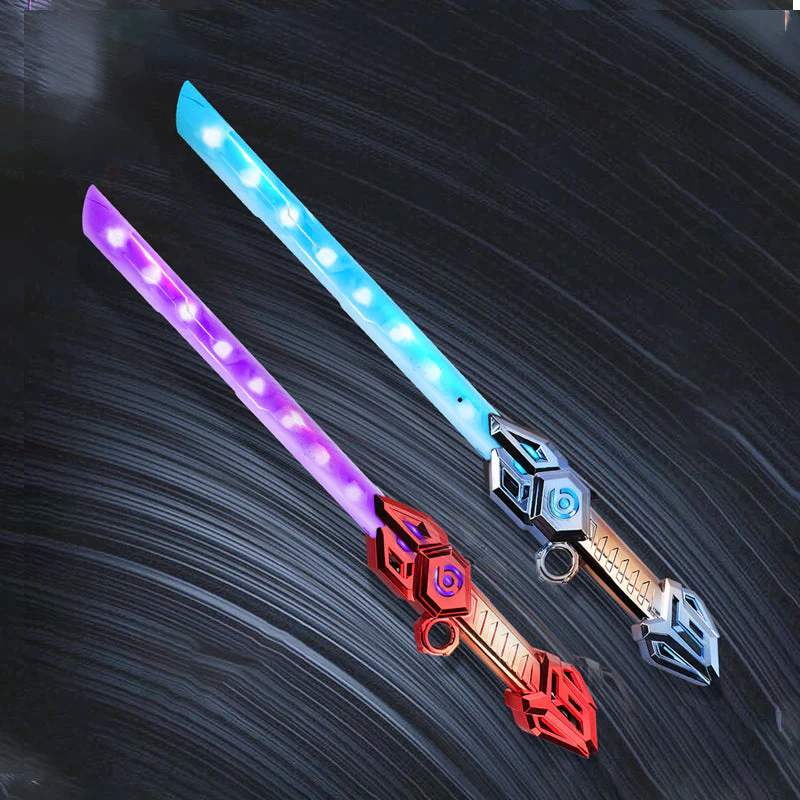 đ„2025 ventes chaudes&50% de rĂ©ductionđ„đ Deux en un rĂ©tractable double tĂȘte laser Sword jouet - Image 14