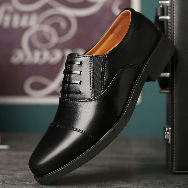 🔥 Vente chaude ! Chaussures Légères en Cuir pour Homme – Style Business Élégant, Semelle Antidérapante & Respirante – 50% de réduction ! 👞✨ - Image 6