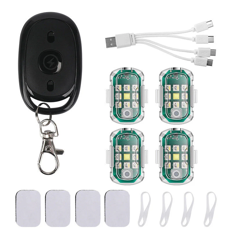 📢📢60% DE RÉDUCTION !!! ✨Lampe d'avertissement nocturne à télécommande LED pour voitures et motos - Image 14