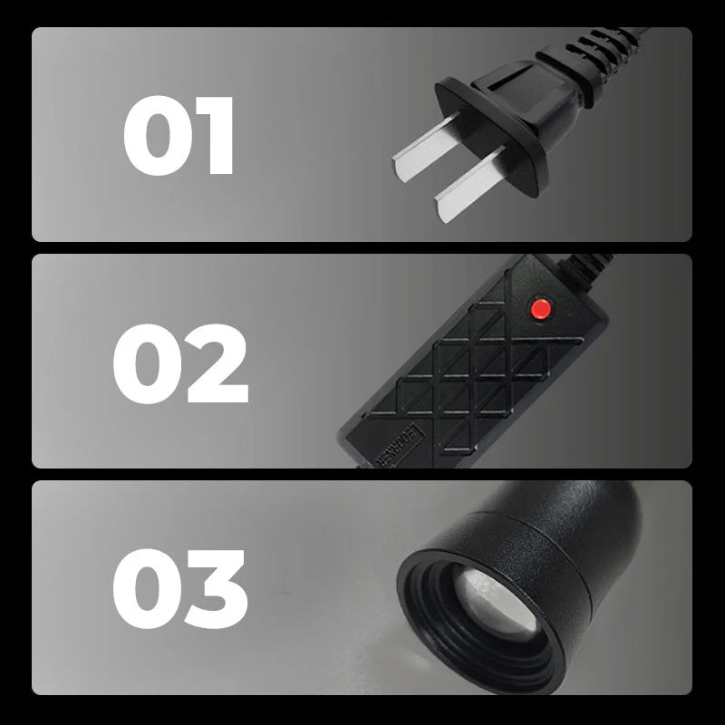 📢50% de réduction pour une durée limitée✨🪄 Zoomable aquarium LED projecteur 🪄 - Image 5