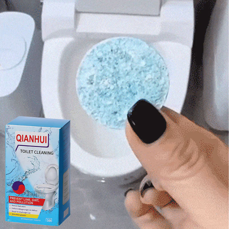 🏆✨Achetez-en 3 et obtenez-en 2 gratuitement (5 boîtes)✨🚽 Comprimés effervescents de nettoyage des toilettes - décontamination, tartre urinaire, alcali urinaire et élimination des odeurs - Image 3