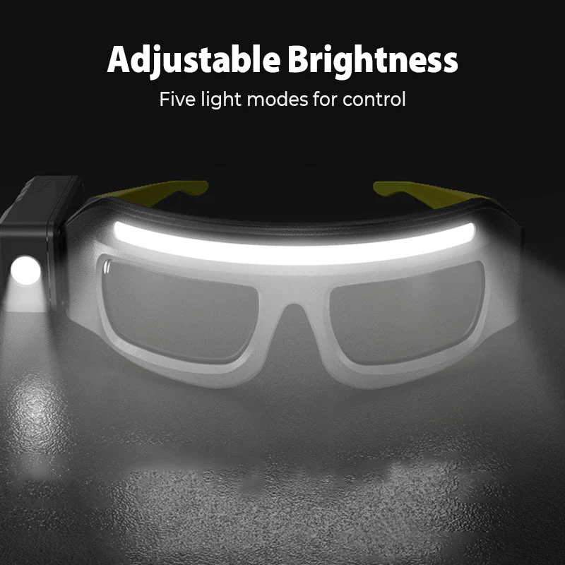 📢📢50 % DE RÉDUCTION !! ⏰ Lunettes LED Mains Libres - Éclairage Intégré Réglable, Léger et Confortable pour Bricolage/Réparations 🛠️📦 - Image 4
