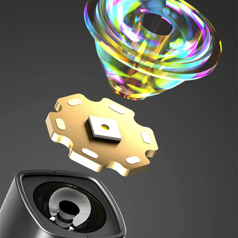 📢📢50 % de réduction !!!🎅Lampe frontale LED ultra-légère à porter sur l’oreille : 5 modes, détection gestuelle & batterie intelligente ! 💡🏃‍♂️ - Image 5