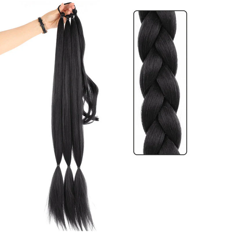 📢📢50 % de réduction !!!✨Extension légère pour queue de cheval longue tressée pour femmes - Image 10