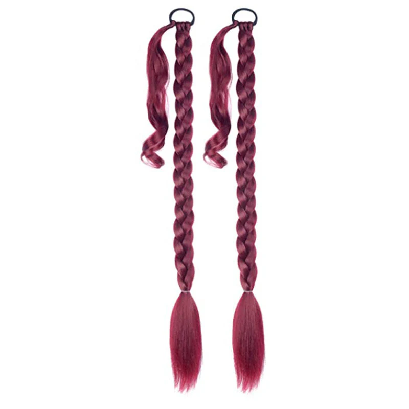 📢📢50 % de réduction !!!✨Extension légère pour queue de cheval longue tressée pour femmes - Image 14