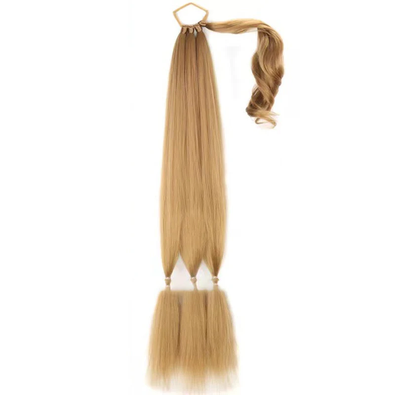 📢📢50 % de réduction !!!✨Extension légère pour queue de cheval longue tressée pour femmes - Image 16