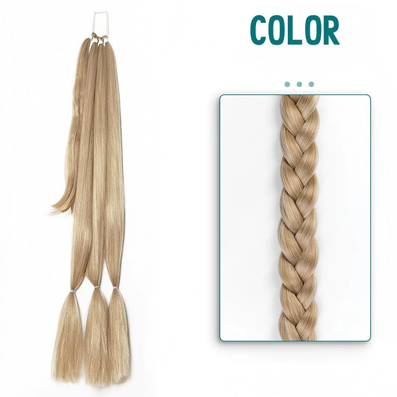📢📢50 % de réduction !!!✨Extension légère pour queue de cheval longue tressée pour femmes - Image 9