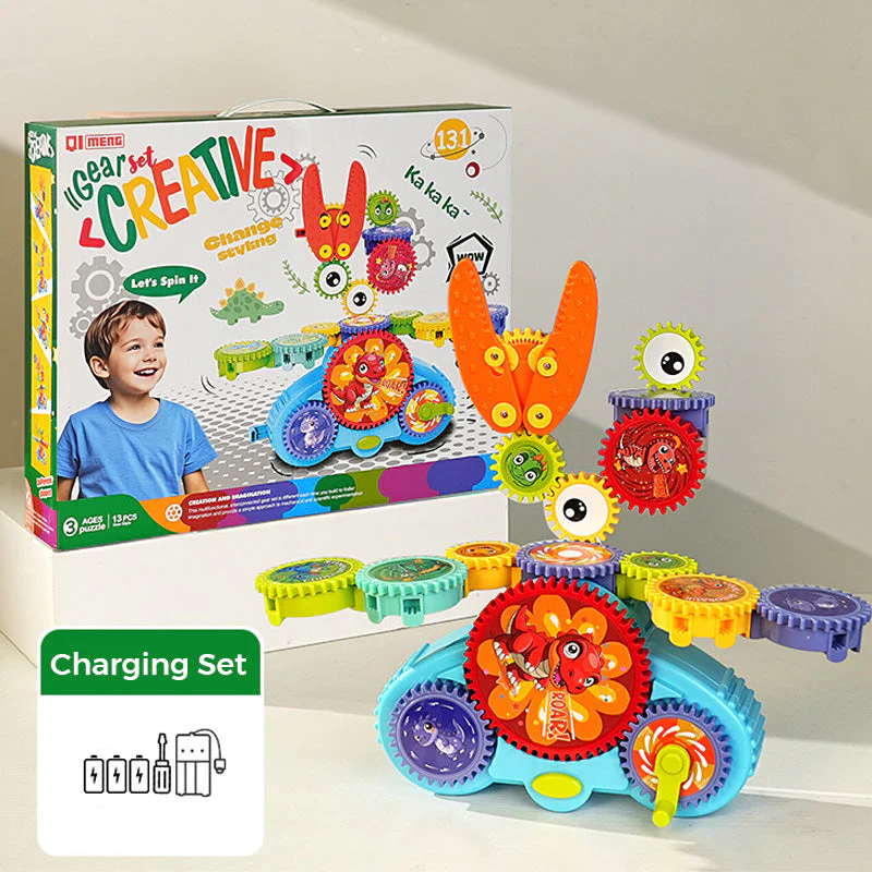 📢📢50% DE RÉDUCTION！！！🎁Jeu de construction électrique transformable - Image 12