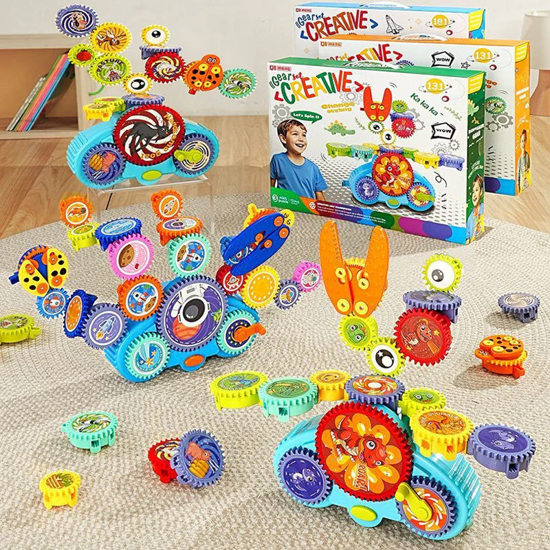 📢📢50% DE RÉDUCTION！！！🎁Jeu de construction électrique transformable - Image 8