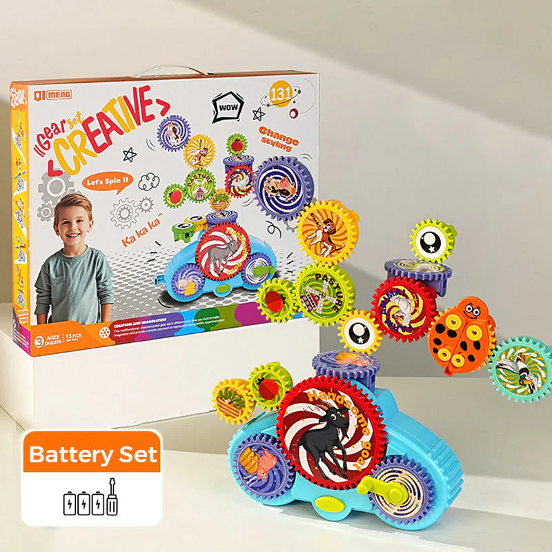 📢📢50% DE RÉDUCTION！！！🎁Jeu de construction électrique transformable - Image 9