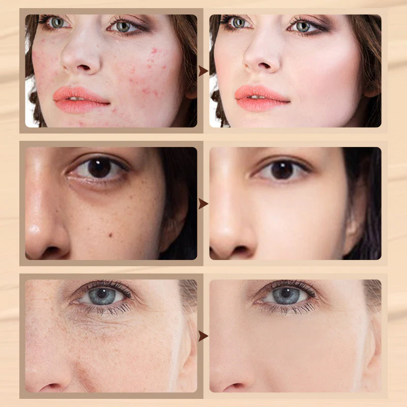 🌸🌸👧Crème légère de longue durée Foundation Concealer - Image 5