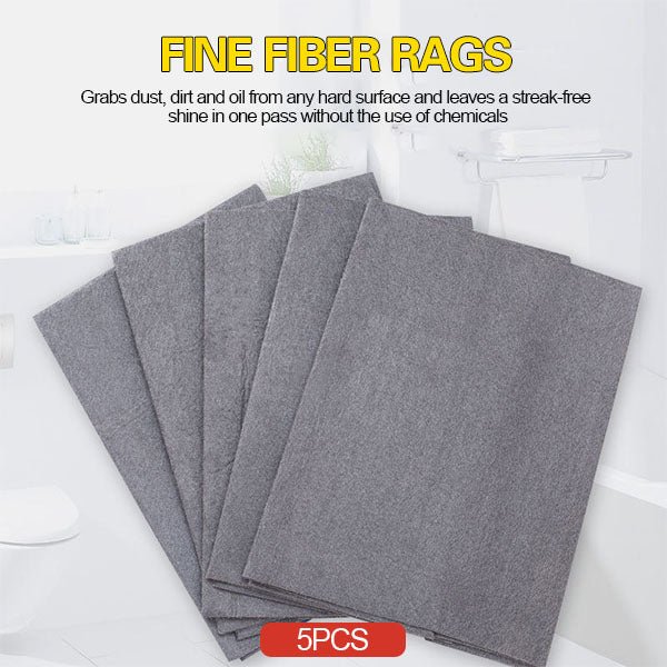 🎈Paquet de 5 chiffons de nettoyage magiques très résistants – Super absorbant & Sans peluches pour une brillance sans traces - Image 4