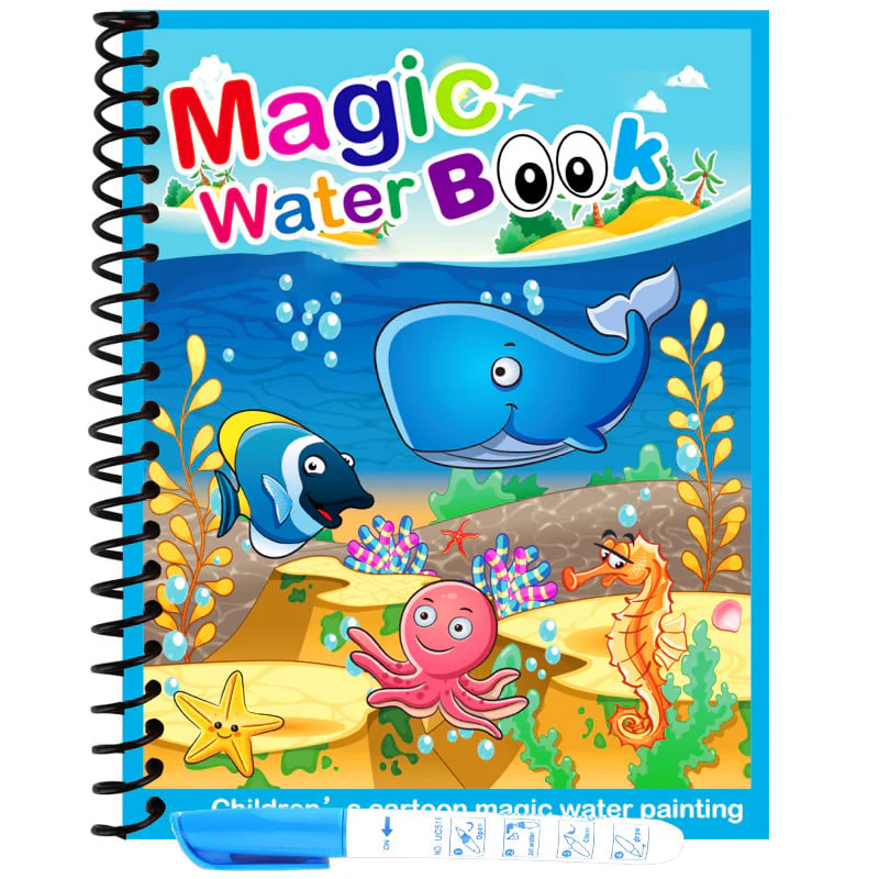🌹Achetez 1, obtenez 1 gratuit🔥Promotion d'été 🎁✨️Livre magique sur l'eau📚️🎨🧠 - Image 10