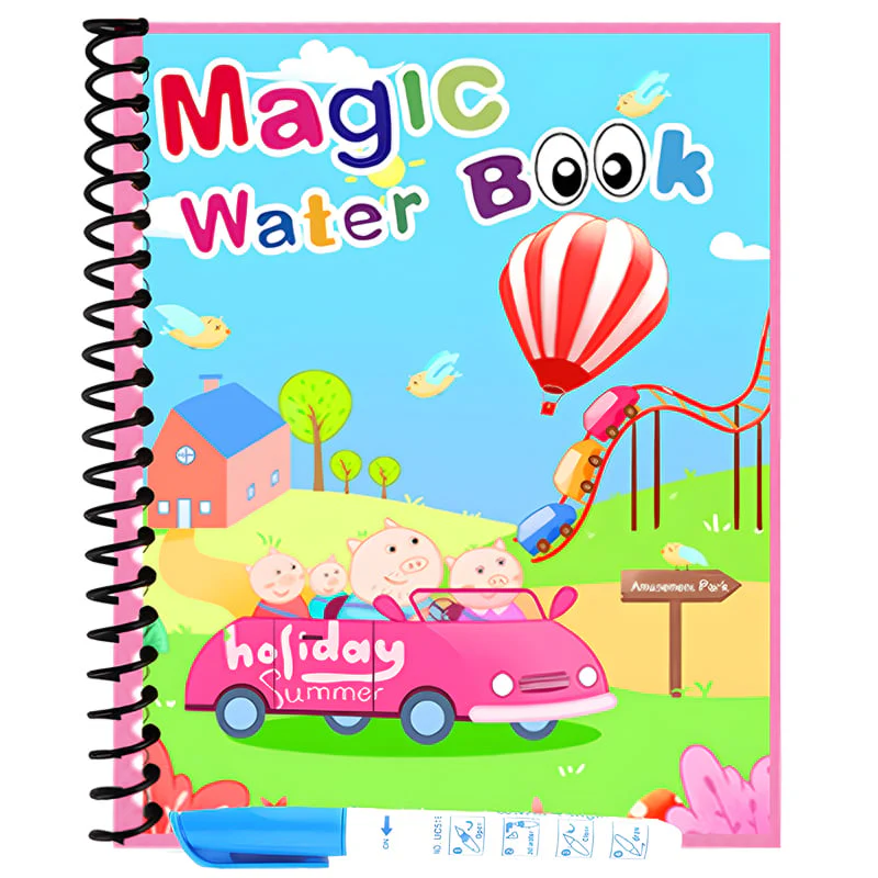 🌹Achetez 1, obtenez 1 gratuit🔥Promotion d'été 🎁✨️Livre magique sur l'eau📚️🎨🧠 - Image 13