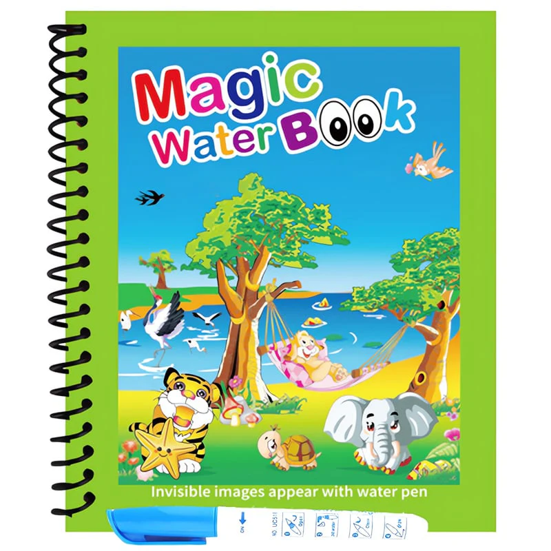 🌹Achetez 1, obtenez 1 gratuit🔥Promotion d'été 🎁✨️Livre magique sur l'eau📚️🎨🧠 - Image 16