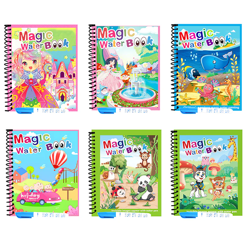 🌹Achetez 1, obtenez 1 gratuit🔥Promotion d'été 🎁✨️Livre magique sur l'eau📚️🎨🧠 - Image 23