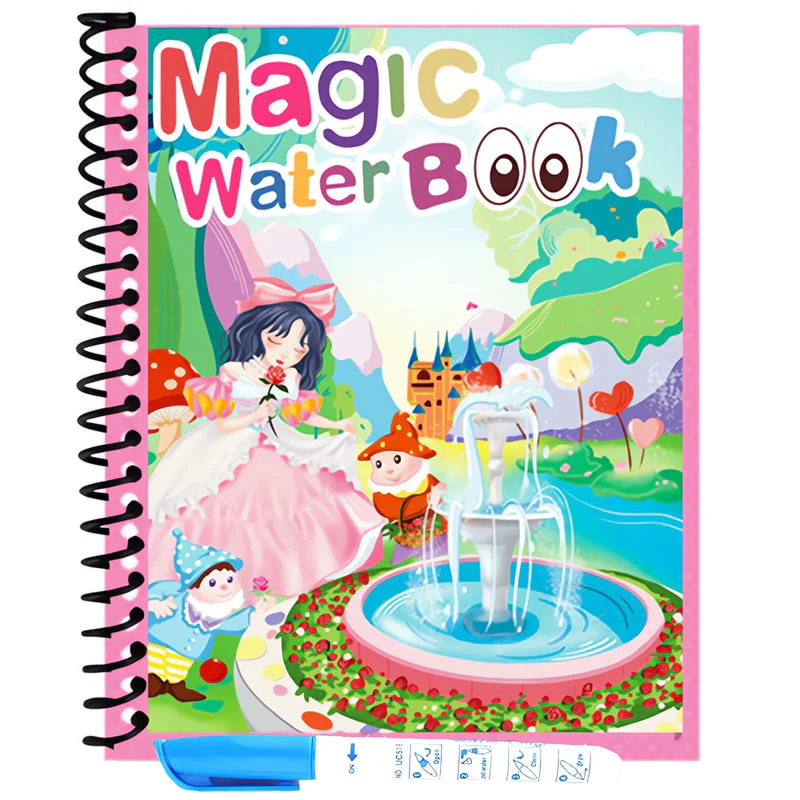 🌹ACHETEZ-EN 1, OBTENEZ-EN 1 GRATUITEMENT🔥Promotion d'été🎁✨️Livre magique de l'eau📚️🎨🧠 - Image 21