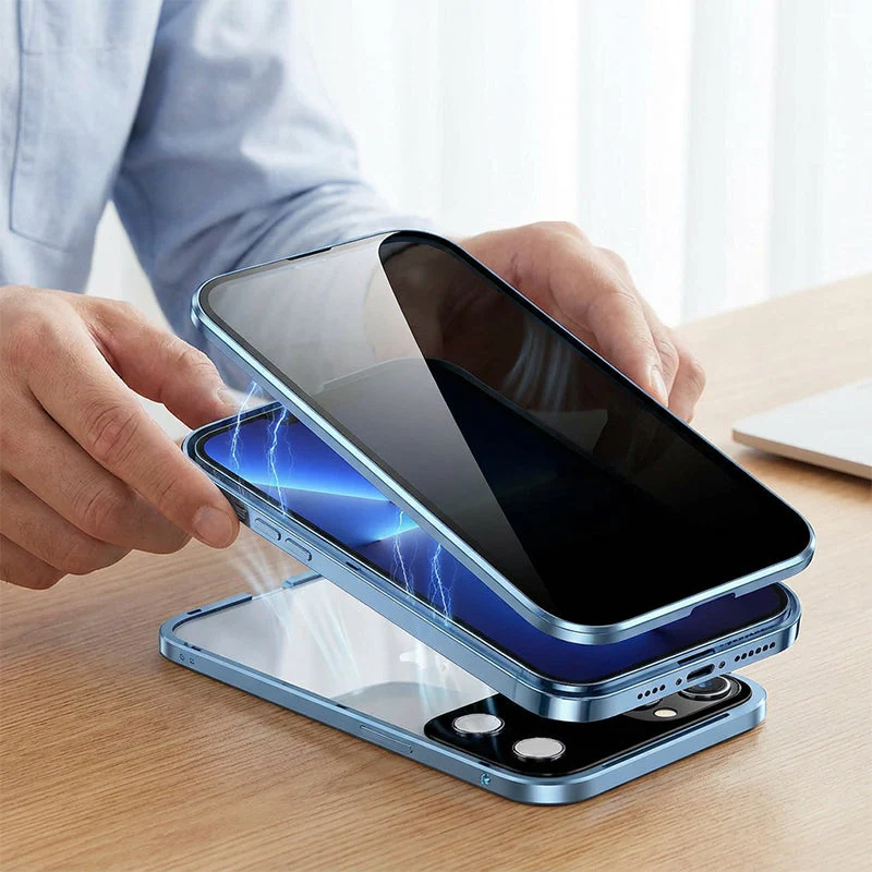 📢📢50 %  DE RÉDUCTION !! ⏰Étui magnétique pour téléphone couvrant tout le boîtier - Image 6