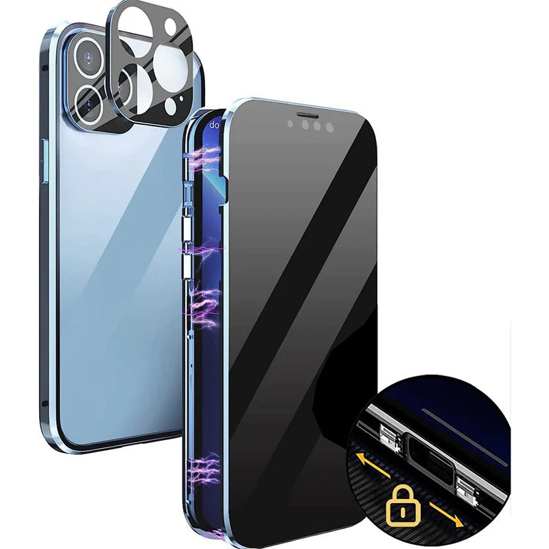 📢📢50 %  DE RÉDUCTION !! ⏰Étui magnétique pour téléphone couvrant tout le boîtier - Image 8