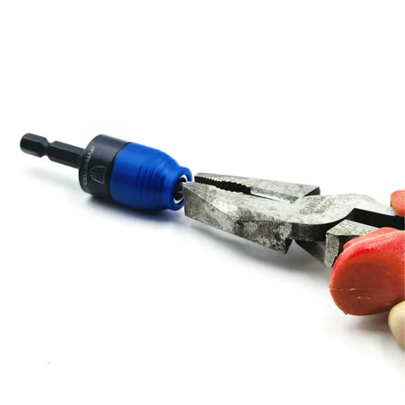 🔧🧲 Ensemble de tête de tournevis magnétique à changement rapide perceuse à changement rapide - Image 3