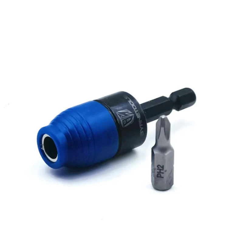 🔧🧲 Ensemble de tête de tournevis magnétique à changement rapide perceuse à changement rapide - Image 4