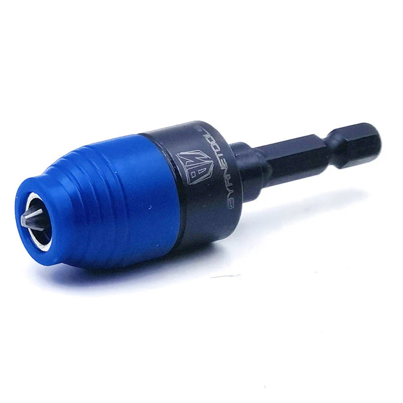 🔧🧲 Ensemble de tête de tournevis magnétique à changement rapide perceuse à changement rapide - Image 9