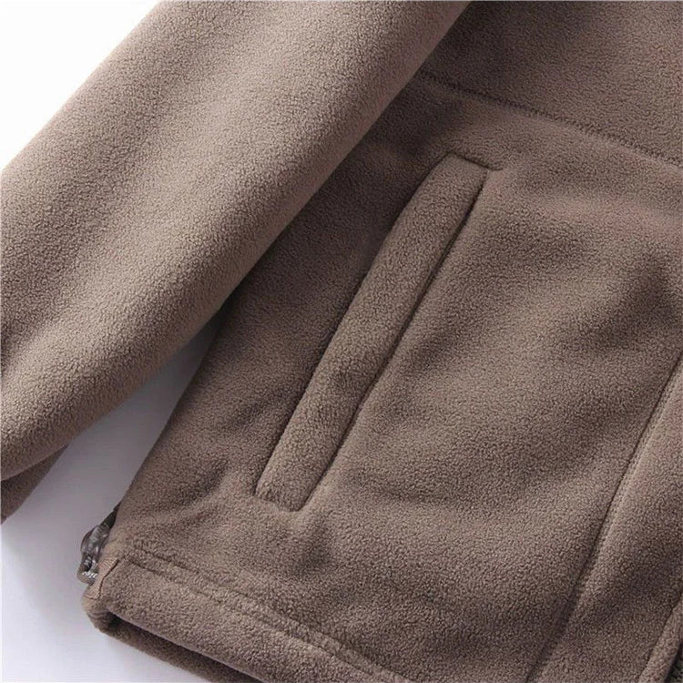 📢70% de réduction！！！📍🎁Veste chaude rembourrée double couche unisexe - Image 13