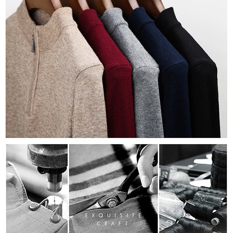 📢📢60% DE RÉDUCTION !!!✨Pull à demi-col roulé pour homme - Image 6