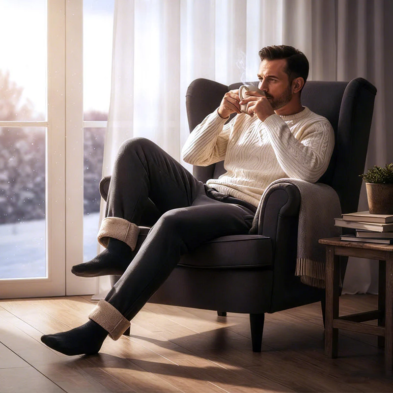 📢📢60 % de réduction !!!🎅Pantalon d'hiver décontracté pour homme - Image 4
