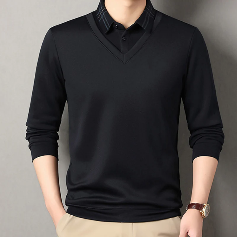 📢📢70% DE RÉDUCTION !!! ✨Chemise d'hiver 2 pièces pour homme, doublée de peluche synthétique - Image 7