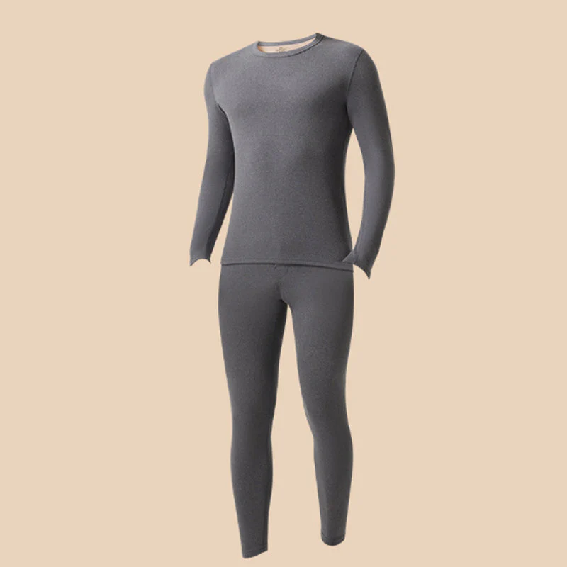 📢📢60% DE RÉDUCTION ! ✨Ensemble thermique doublé en peluche pour homme - Image 11