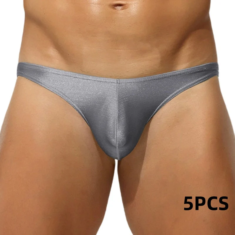 Sous-vêtements sexy pour hommes, doux et respirants, avec poche avant profilée - Image 15