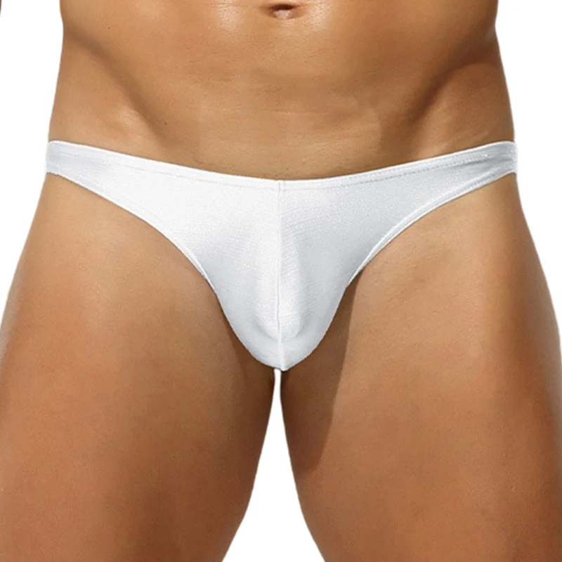 Sous-vêtements sexy pour hommes, doux et respirants, avec poche avant profilée - Image 2