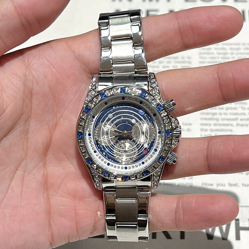 📢📢60 % de réduction !!! 🎅【🎁Le Cadeau de Noël🎁】🎄Montre chronographe lumineuse à six aiguilles pour homme - Image 9