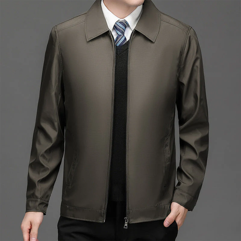 📢📢61 % de réduction !!!🎅Veste coupe-vent à rabat et fermeture éclair pour homme - Image 14
