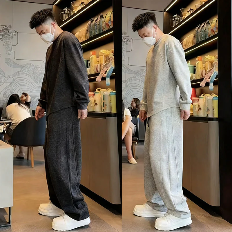 Ensemble 2 pièces chaud pour homme, style décontracté - Image 2