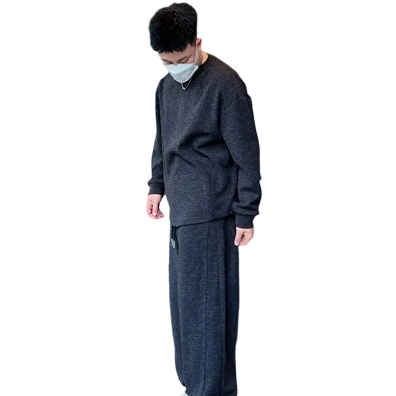 Ensemble 2 pièces chaud pour homme, style décontracté - Image 9