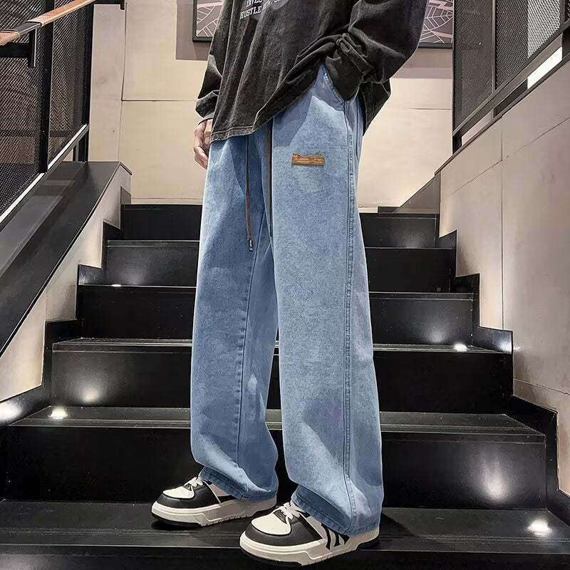 📢📢60 % de réduction !! ⏰Jean ample à jambes larges pour homme - Image 12