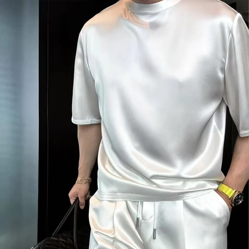🏆Durée limitée 61% de réduction👱♂️Hommes Casual Solid Top & Shorts Set de 2 pièces - Image 8