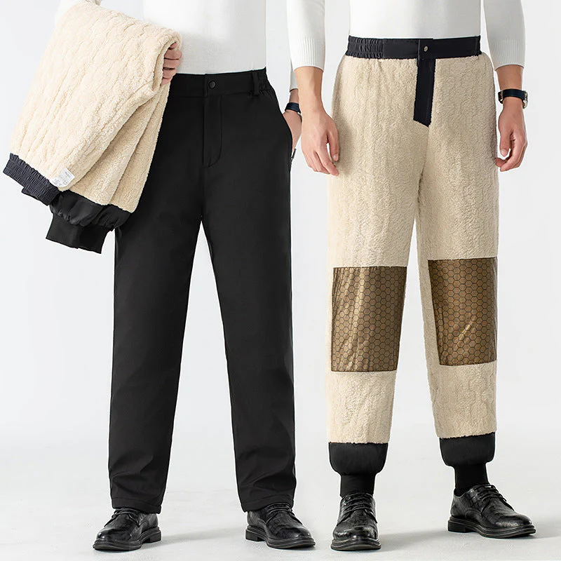 📢📢56 % DE RÉDUCTION !!! ✨Pantalon thermique confortable pour homme avec genouillères en graphène
