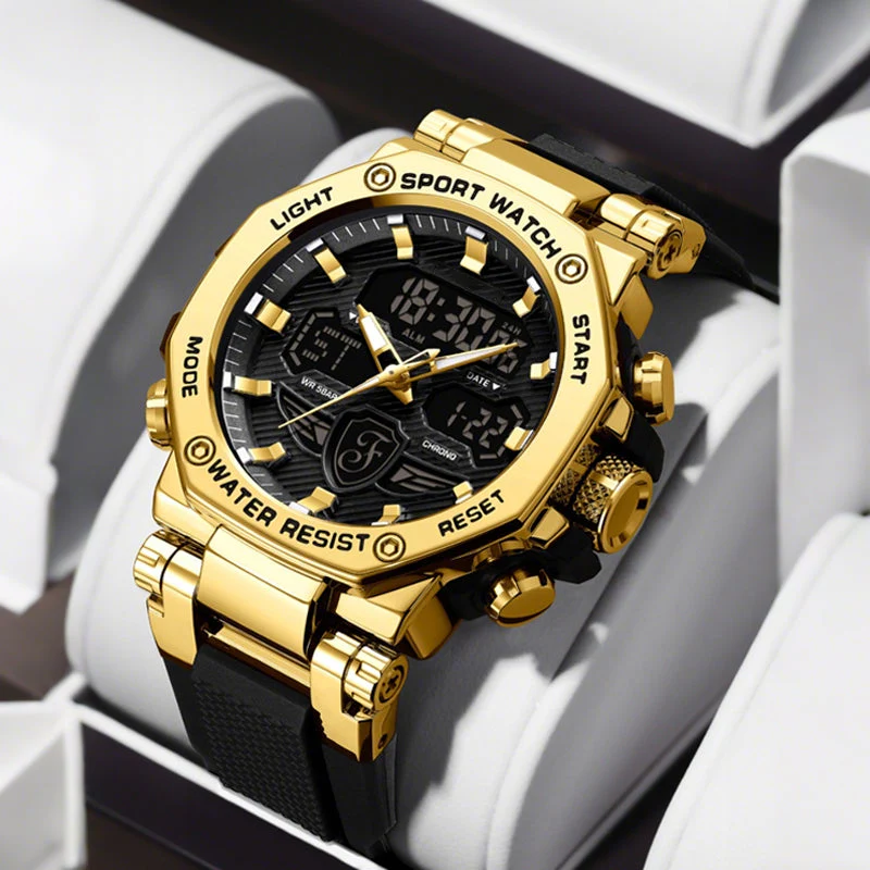📢📢60 % de réduction !! ⏰Montre multifonction imperméable et lumineuse pour homme - Image 7