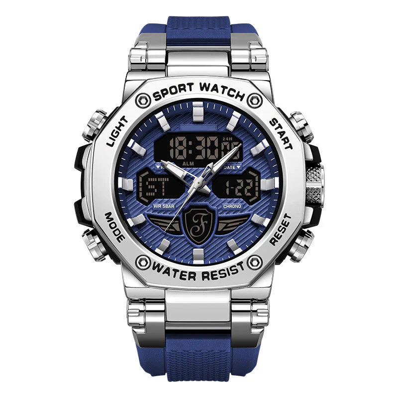 📢📢60 % de réduction !! ⏰Montre multifonction imperméable et lumineuse pour homme - Image 9