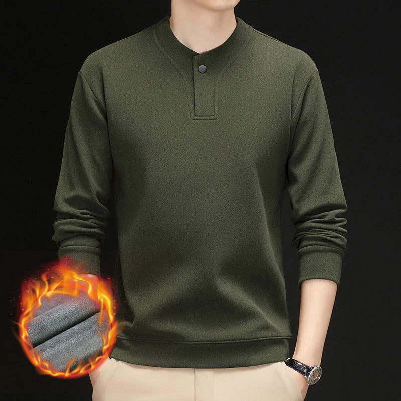 đ„vente Ă chaudđ„Pull Ăpaissi DoublĂ© en Peluche pour Homme - Image 12