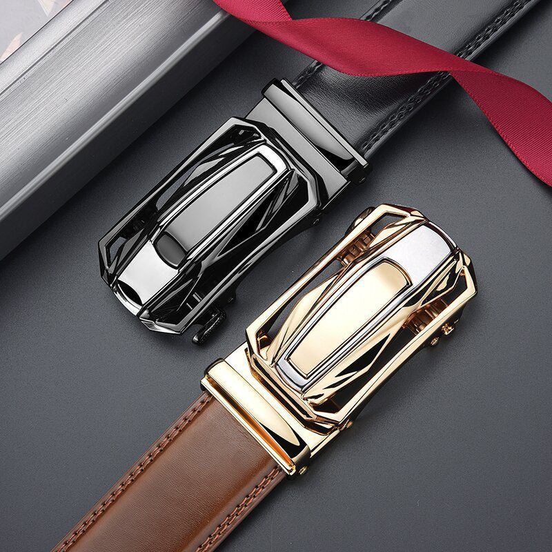 đąđą50 % de rĂ©duction !! â°Ceinture Ă cliquet pour homme, habillĂ©e et dĂ©contractĂ©e - Image 7