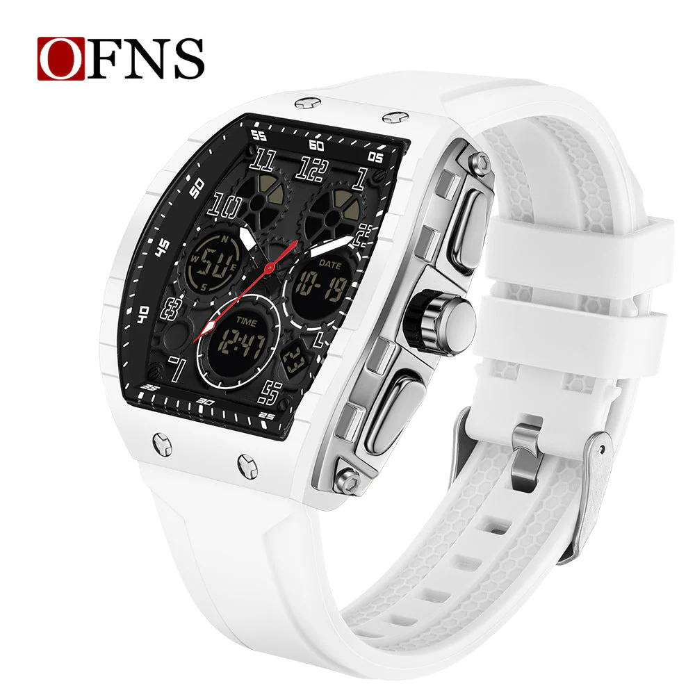 📢📢60 % de réduction !!! ✨ Conçu pour l’action – Montre sportive automatique lumineuse, résistante à l’eau et aux chocs - Image 13